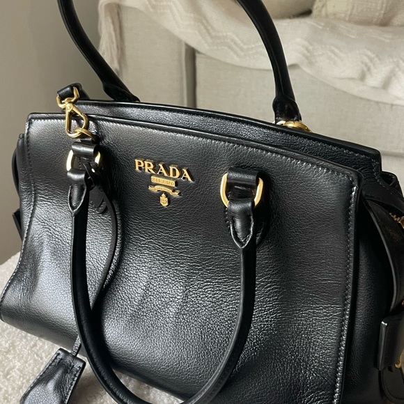 PRADA Leather Crossbody Bag - Picture 4 of 11